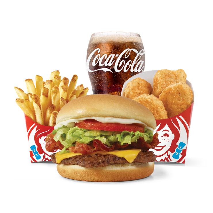 Jr. Bacon Cheeseburger Biggie Bag