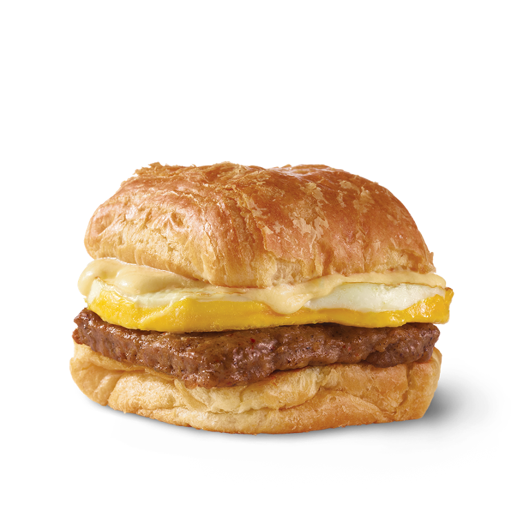 Sausage, Egg & Swiss Croissant