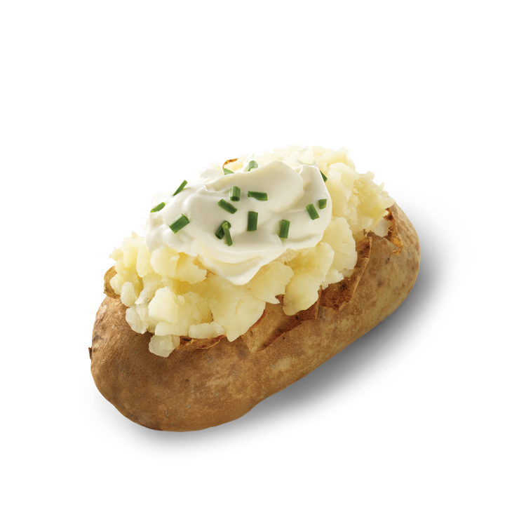Sour Cream & Chive Baked Potato